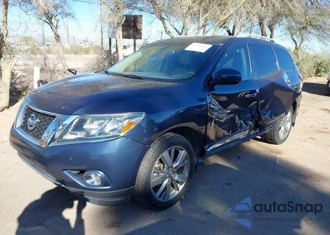 2013 Nissan Pathfinder Sl z USA, uszkodzony, nr VIN 5N1AR2MN3DC647391